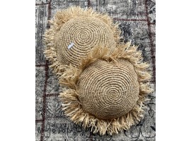 FUNDA TEJIDO RAFIA CIRCULAR