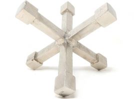 OBJETO DECO ALUMINIO 15CM